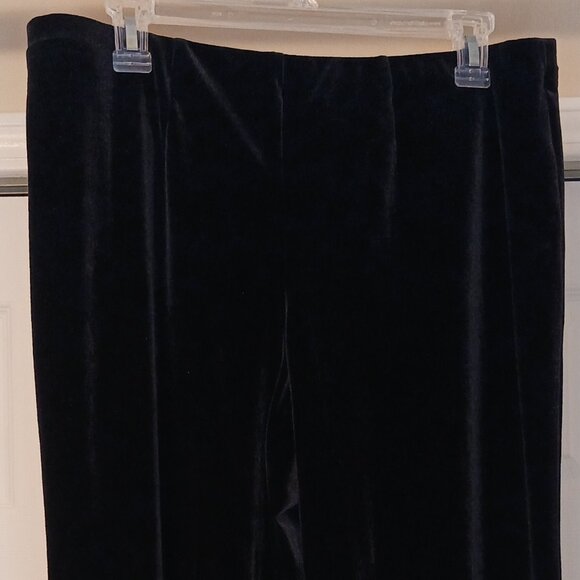 #256 3/$18 - Coldwater Creek Black Black Pants Size 16P - Picture 4 of 6